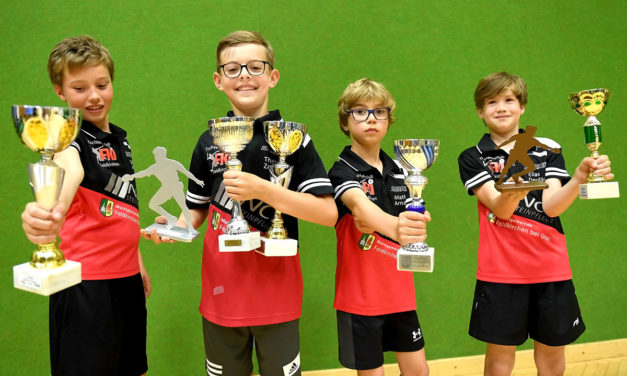 Theo Zmugg und Cedric Arnaud sind steirische Meister U11 im Doppel!