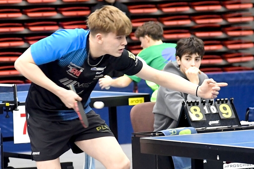 Valentin Huber setzt seine Entwicklung unbeirrt fort